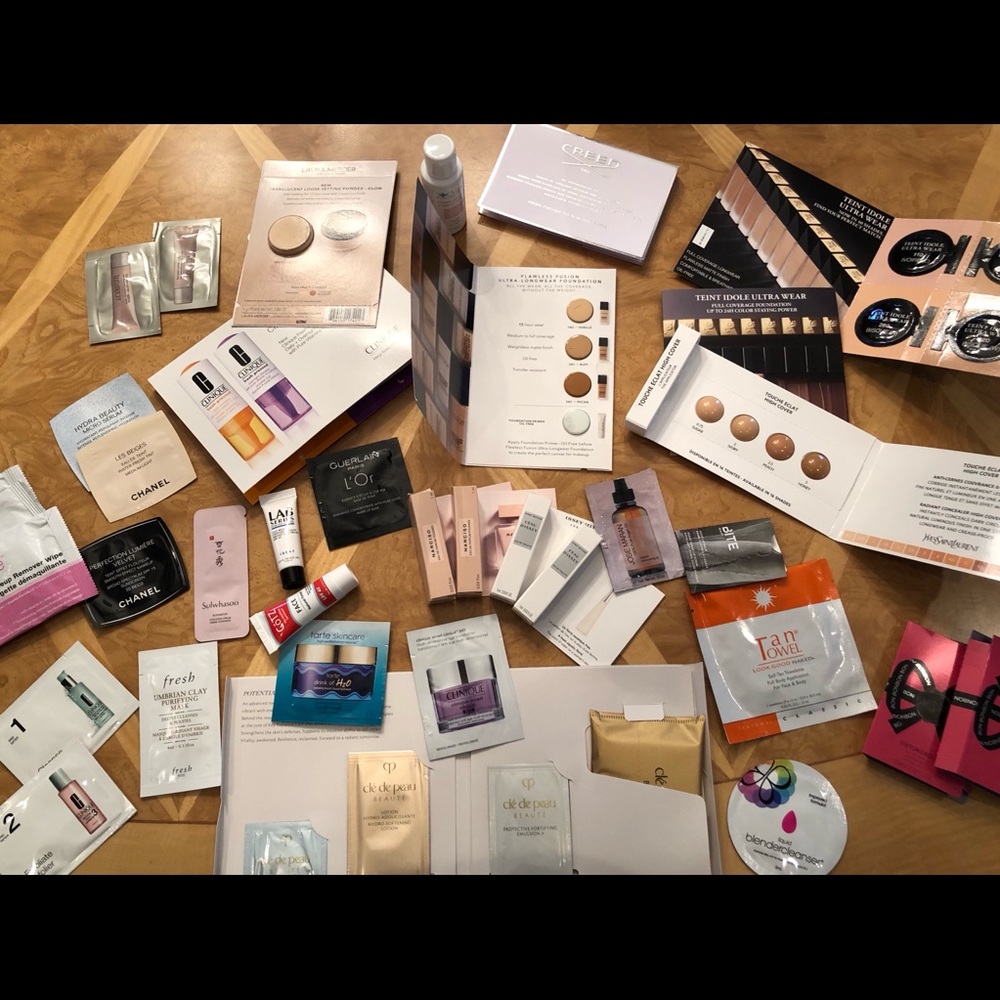 Make up/skin care samples